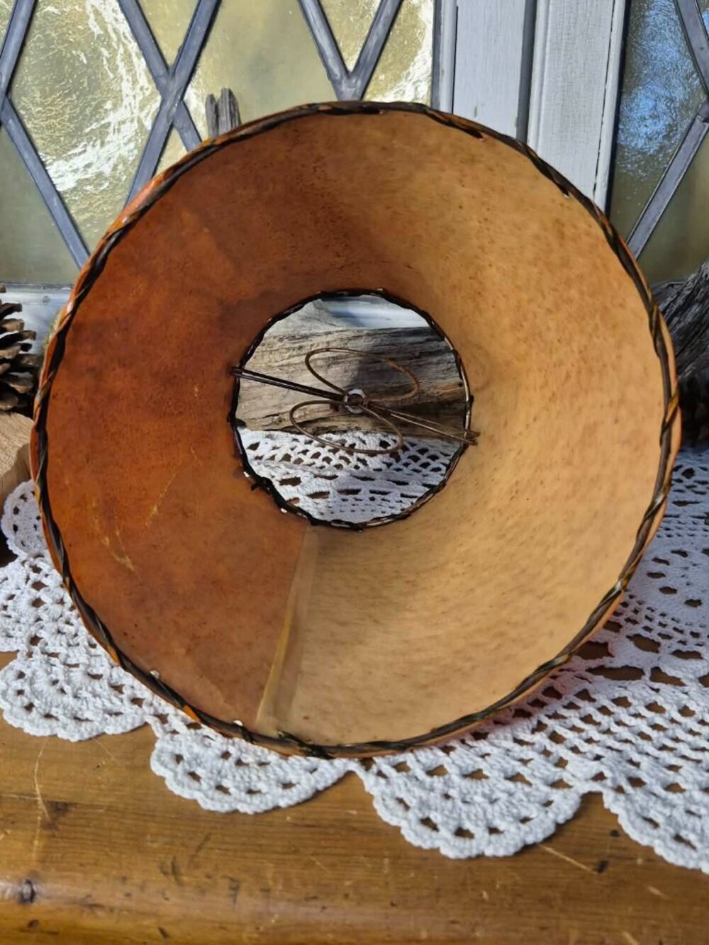 UNIQUE M Choquette Art Peice - MCM Vintage 15" Electric Lamp - Picture 12 of 16